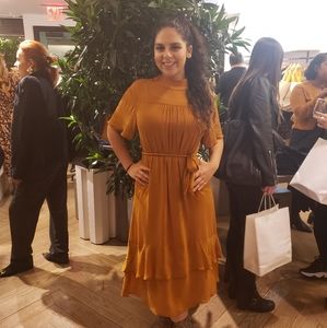 Amour Vert Onie Midi Dress worn once